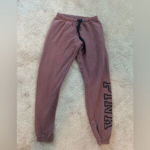 PINK maroon joggers